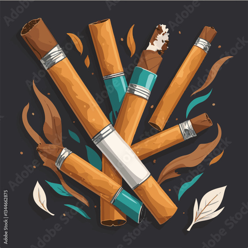 tobacco, nicotine, cigarette, health, cancer, background, leaf, smoke, addiction, cigar, unhealthy, risk, plant, danger, narcotic, product, natural, toxic, industry, organic, crop, nature, habit, isol
