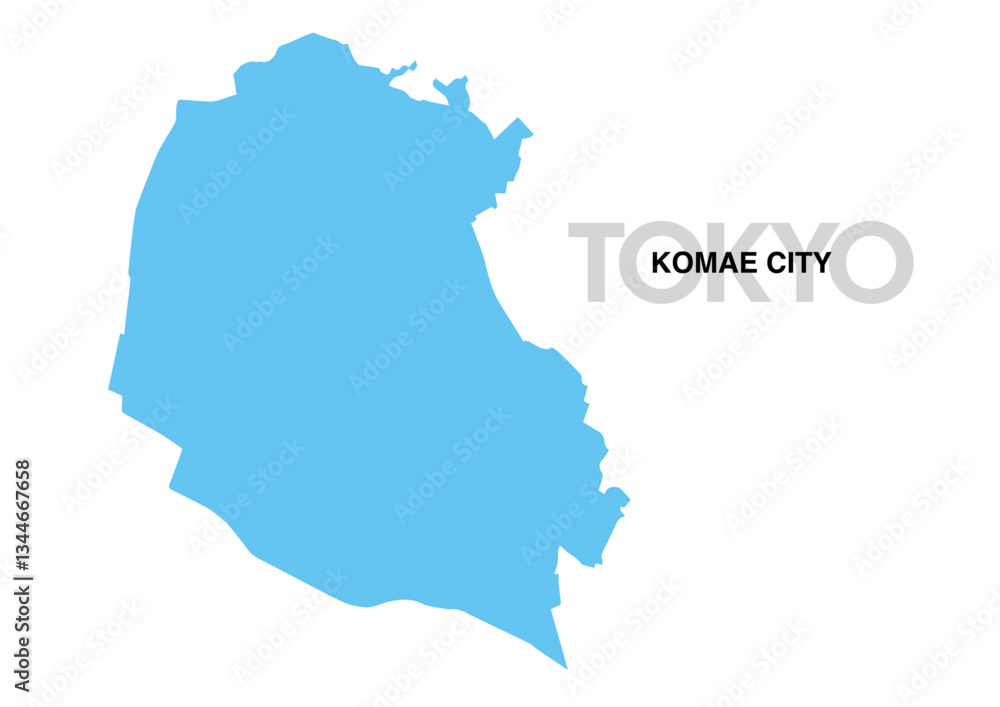 東京都狛江市の地図 東京都狛江市の地図
