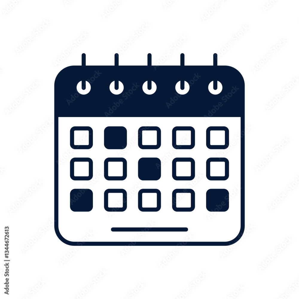 Meeting Date Vector icon Meeting Date Vector icon