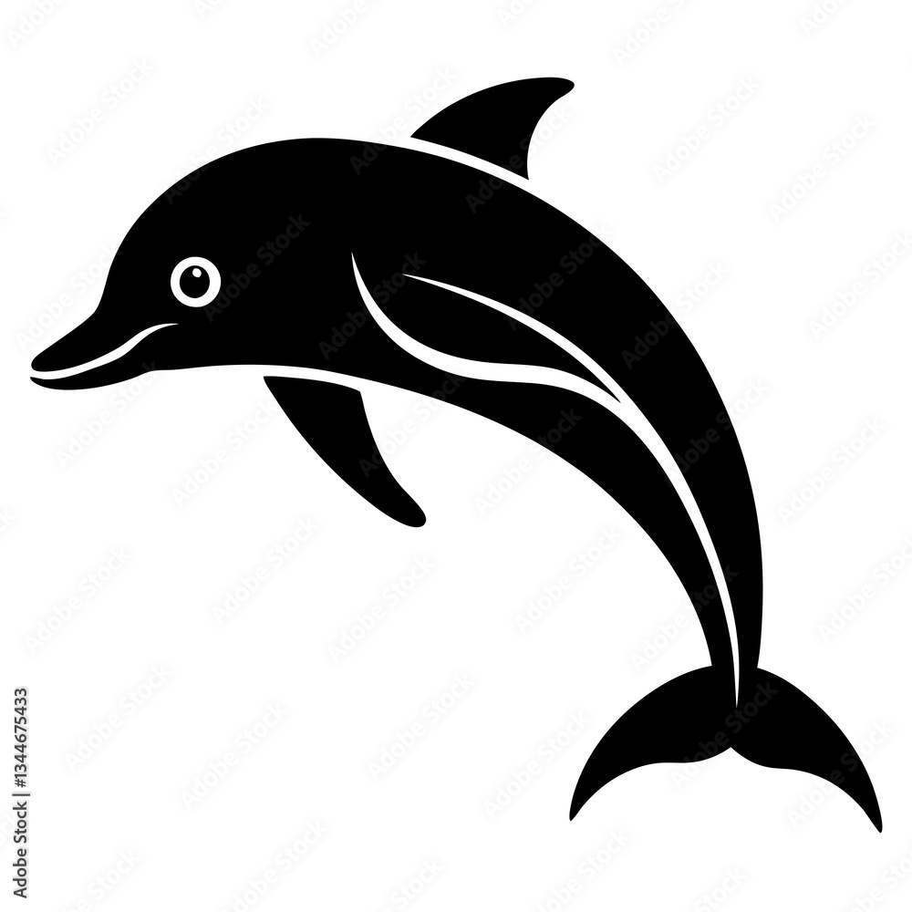 Obraz premium dolphin vector illustration