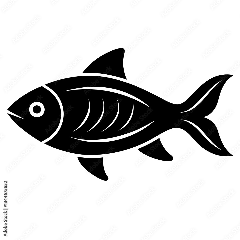 fish on a white background fish on a white background