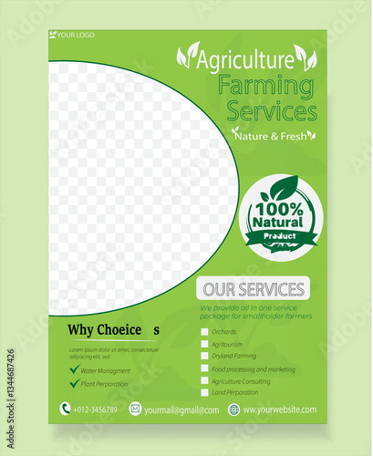 Agriculture flayer Design