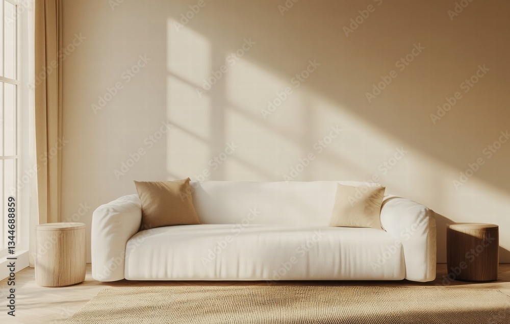 Fototapeta premium living room interior