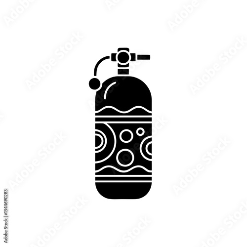 creative details Scuba Tank Icon vector illustration