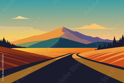road to the mountains
