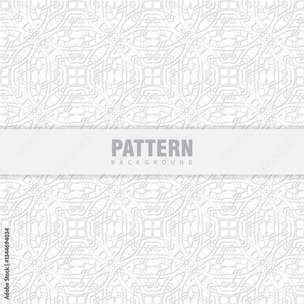 Obraz premium Elegant Ornate Pattern Background