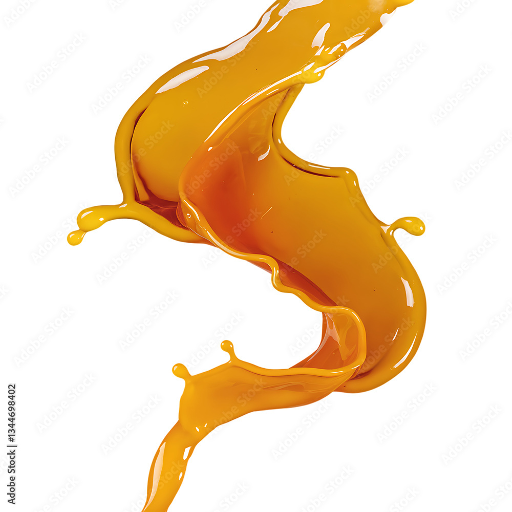 honey drip isolated