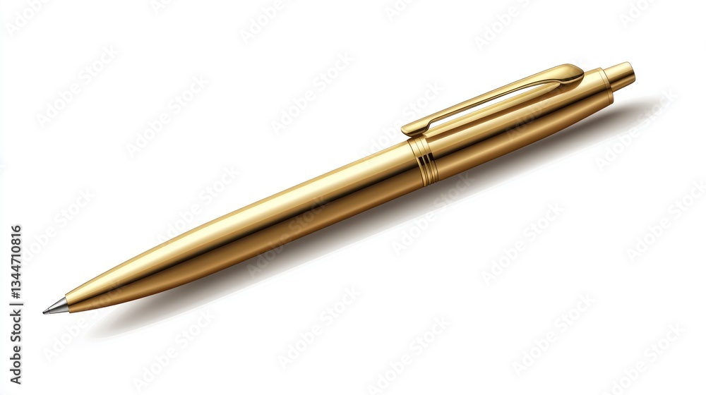 Golden Pen with Elegant Design for Professional and Personal Use Golden Pen with Elegant Design for Professional and Personal Use
