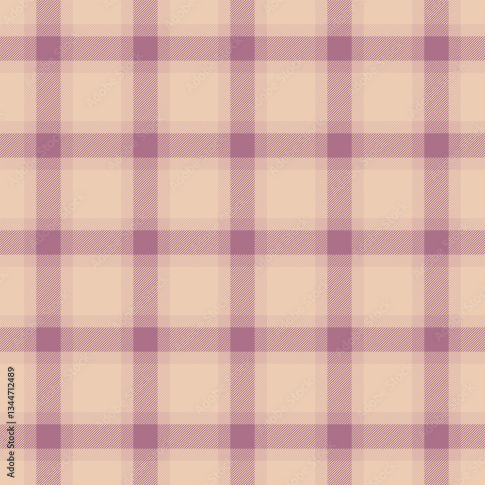 Subtle mauve and beige plaid pattern. Perfect for textile design, website backgrounds, or crafting projects. Evokes feelings of warmth, comfort, and rustic charm. Subtle mauve and beige plaid pattern. Perfect for textile design, website backgrounds, or crafting projects. Evokes feelings of warmth, comfort, and rustic charm.