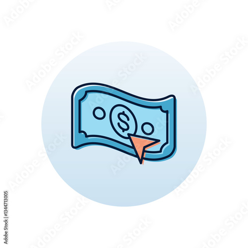 Pay Per Click Vector icon