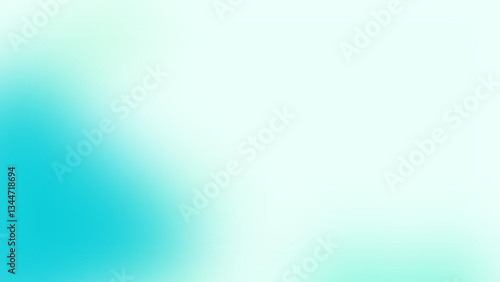 Turquoise, Mint, and White Mesh Gradient Background