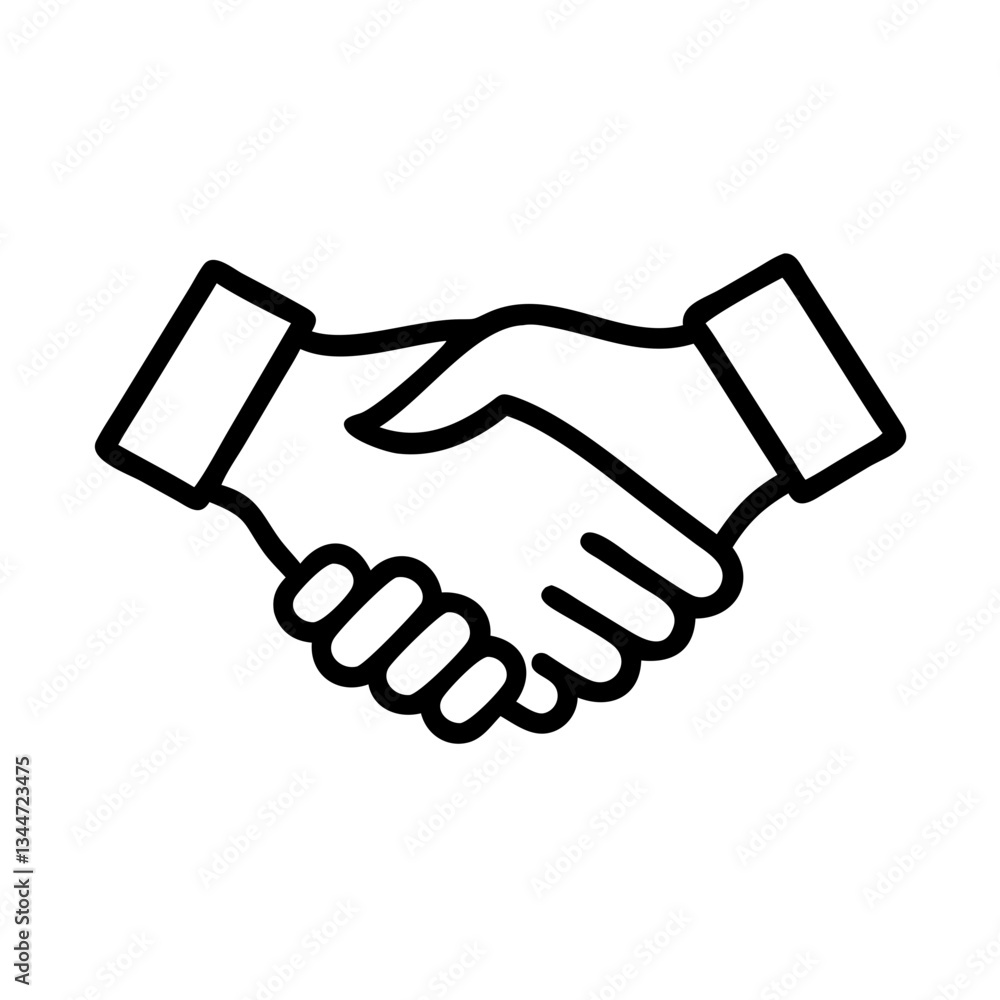 Obraz premium handshake shake hands