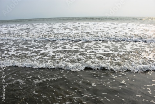 Billede på lærred Bay of Bengal Meets Golden Sands