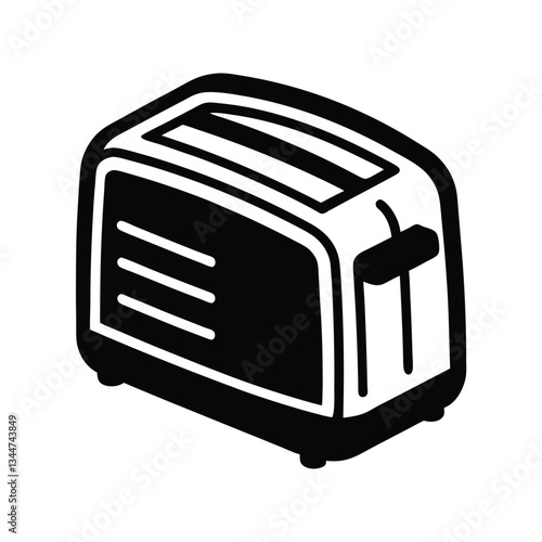 toaster with bread