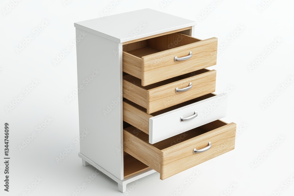 A file cabinet with multiple drawers isolated on a white background ideal for showcasing office storage and organized workspace solutions. A file cabinet with multiple drawers isolated on a white background ideal for showcasing office storage and organized workspace solutions.