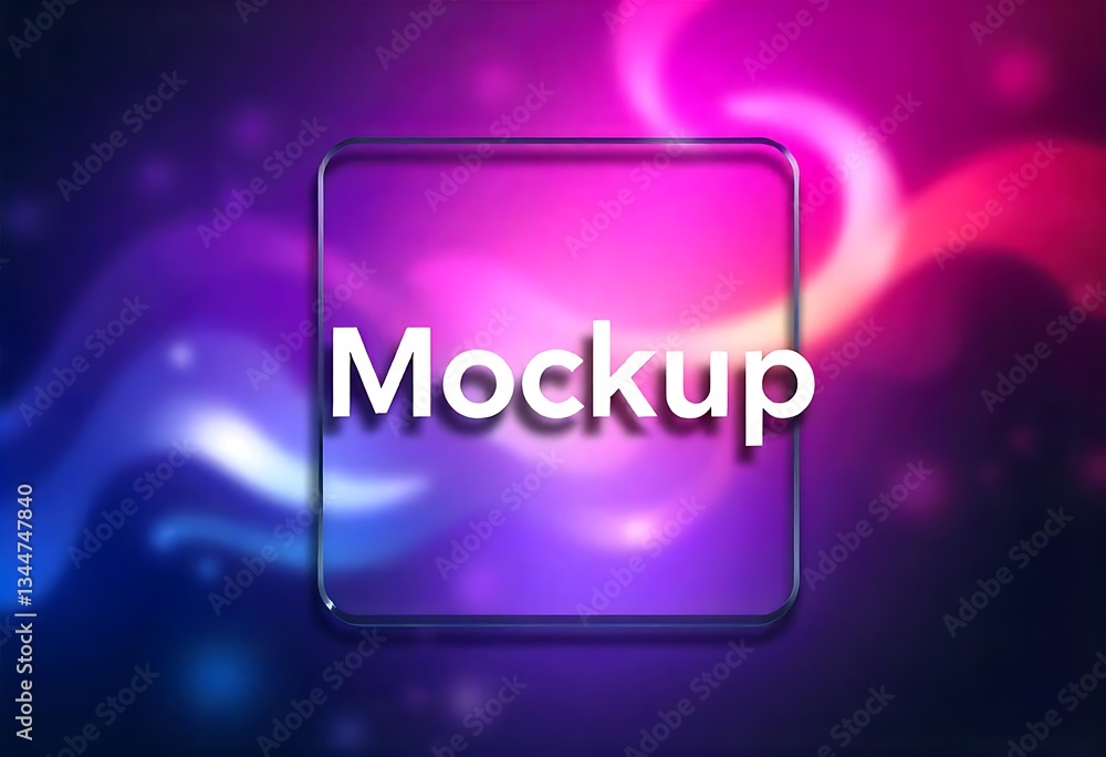 Fototapeta premium Logo Mockup Template Image