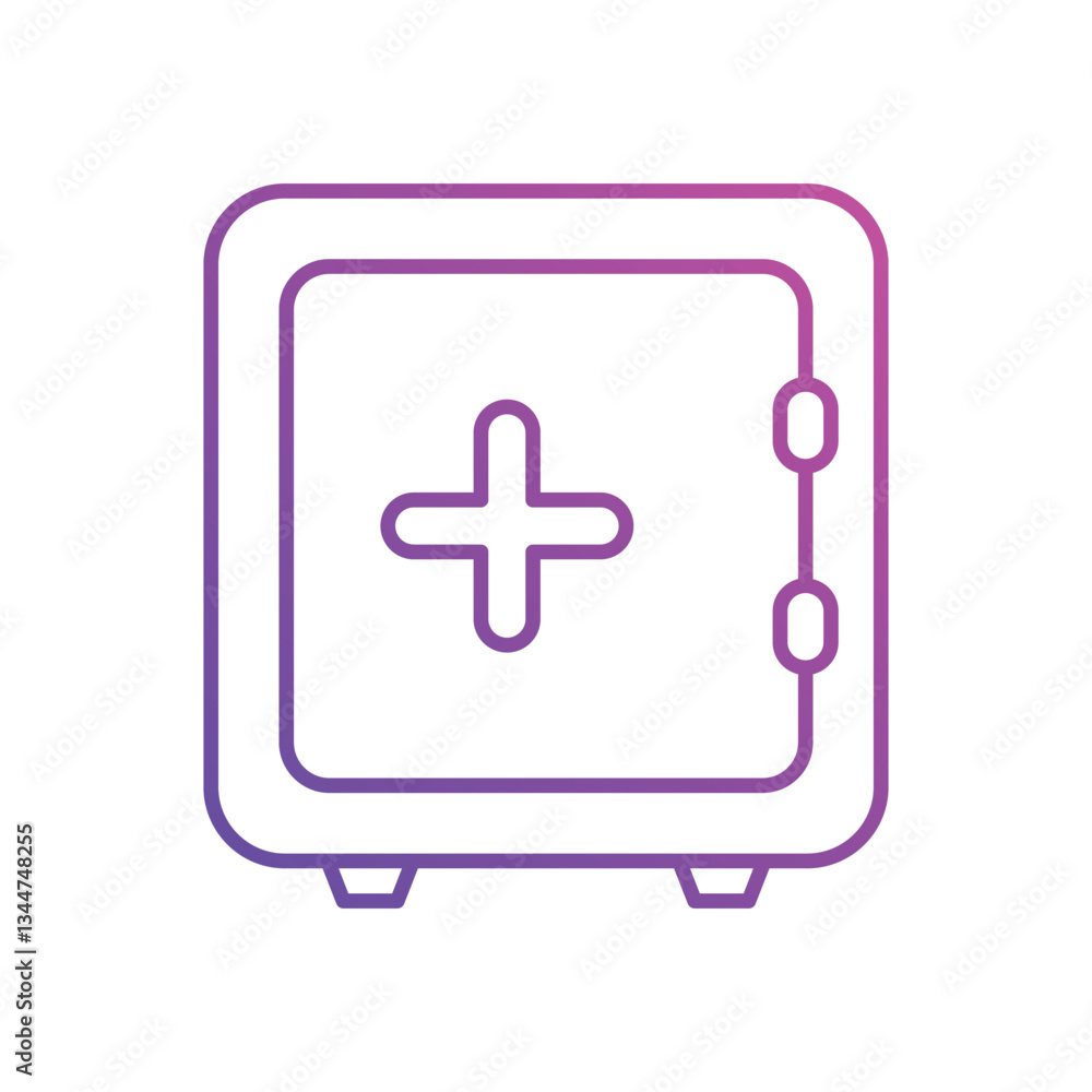Safe Vector icon Safe Vector icon