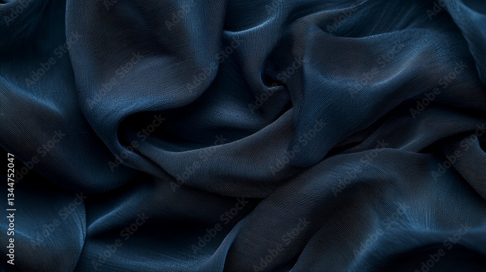 Fototapeta premium Dark blue gradient background featuring a subtle noise texture. Ideal as a sophisticated backdrop for various design applications. presentations, website, card invitation, wallpaper and graphic design
