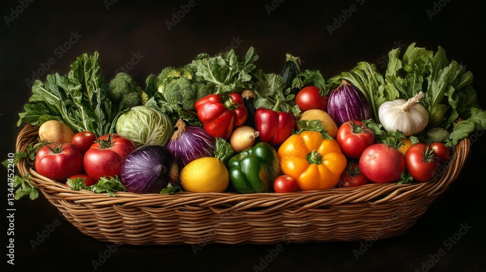 Fresh vegetables in a basket on a white background. Healthy food. Fresh vegetables in a basket on a white background. Healthy food.