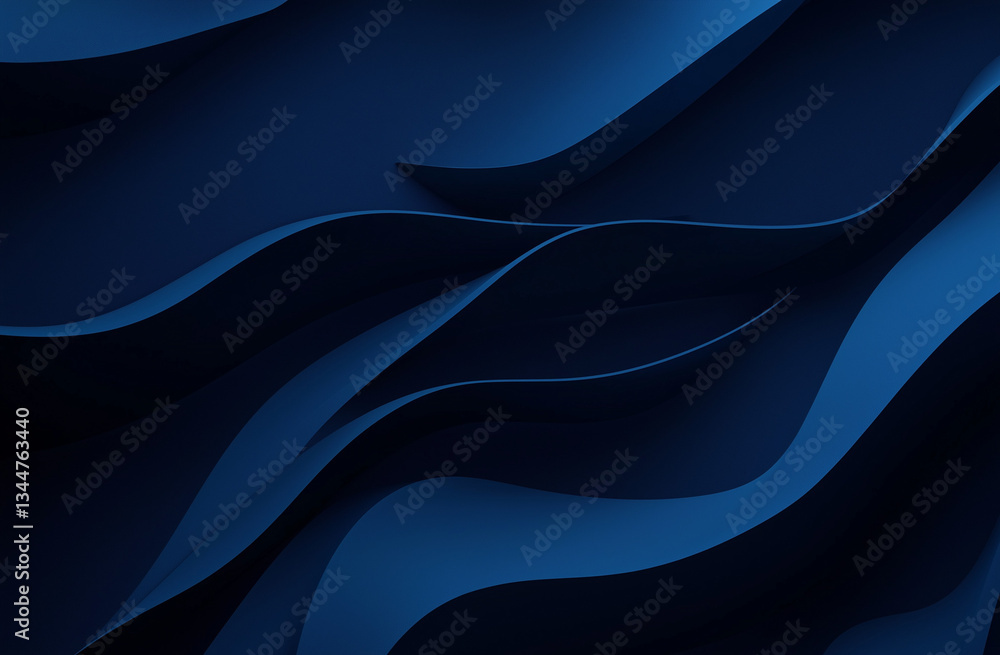 Fototapeta premium dark blue background with spotlight