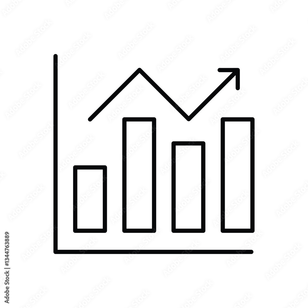 Business Report Vector icon Business Report Vector icon