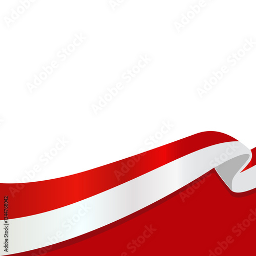 Boarder Indonesian Flag