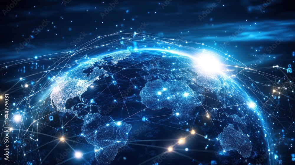 Global network connecting the world. (1) Global network connecting the world. (1)