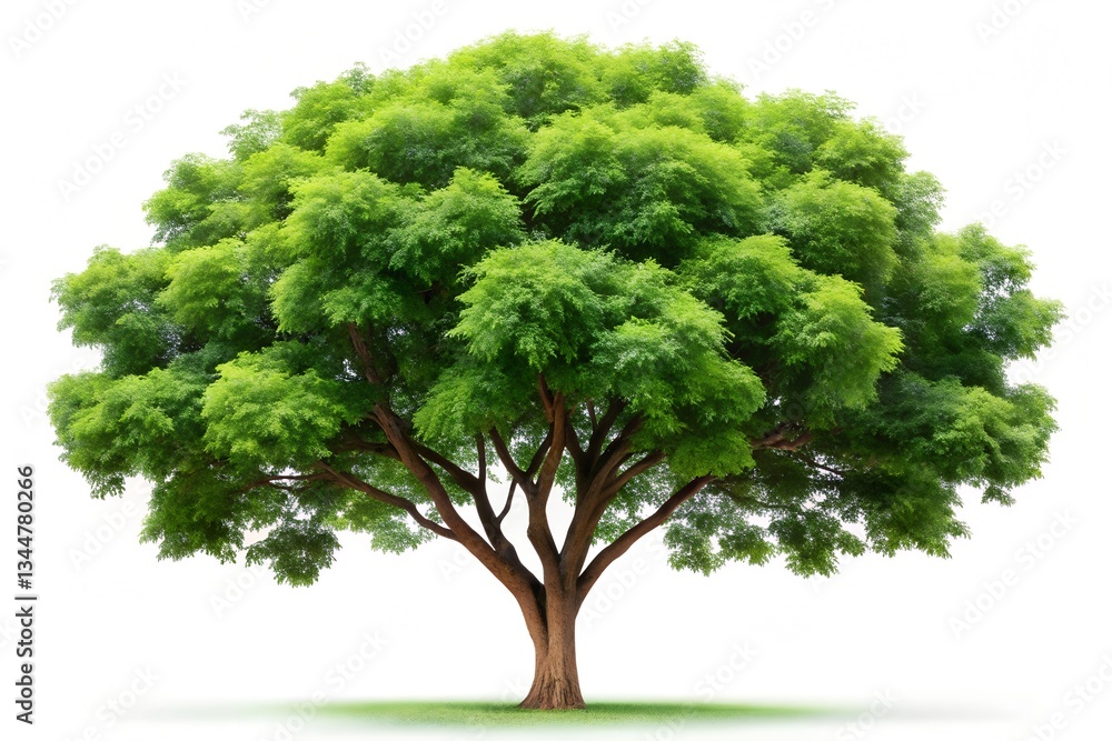Seem Tree in a Lush Green Environment Seem Tree in a Lush Green Environment