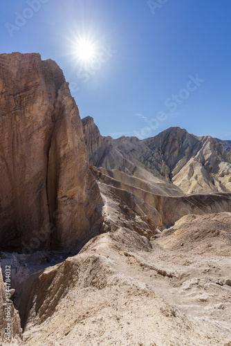 Badlands trail path at Deat...