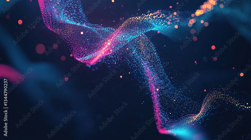 Abstract High-Speed Movement Technology Concept with Dynamic Effects