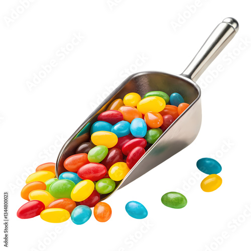 Colorful Candy Scoop: Sweet Treats Image