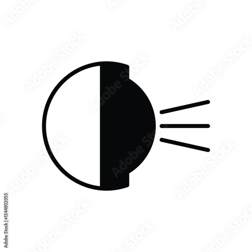 Car light Vector icon