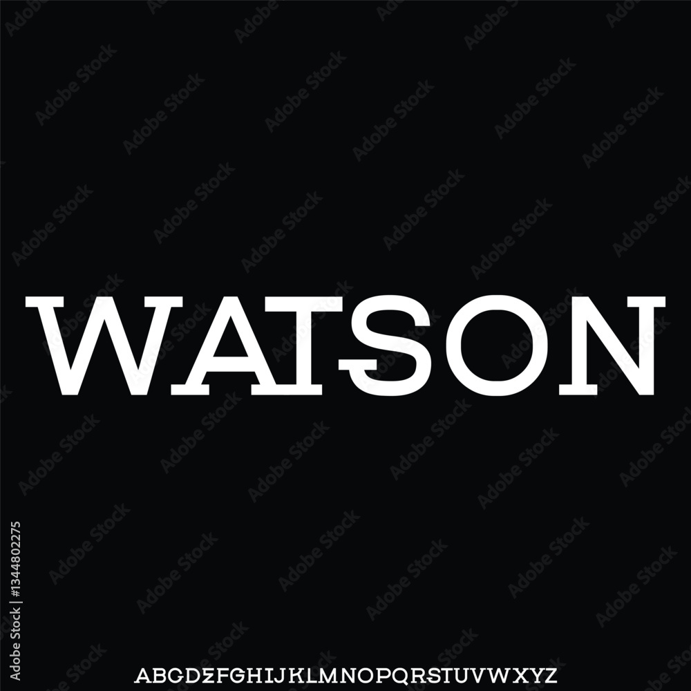 Fototapeta premium Elegant luxury natural curved display font vector