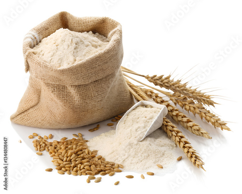 flour and wheat
