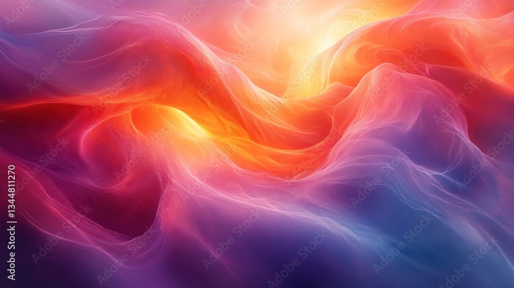 Abstract Flowing Colors Abstract Flowing Colors