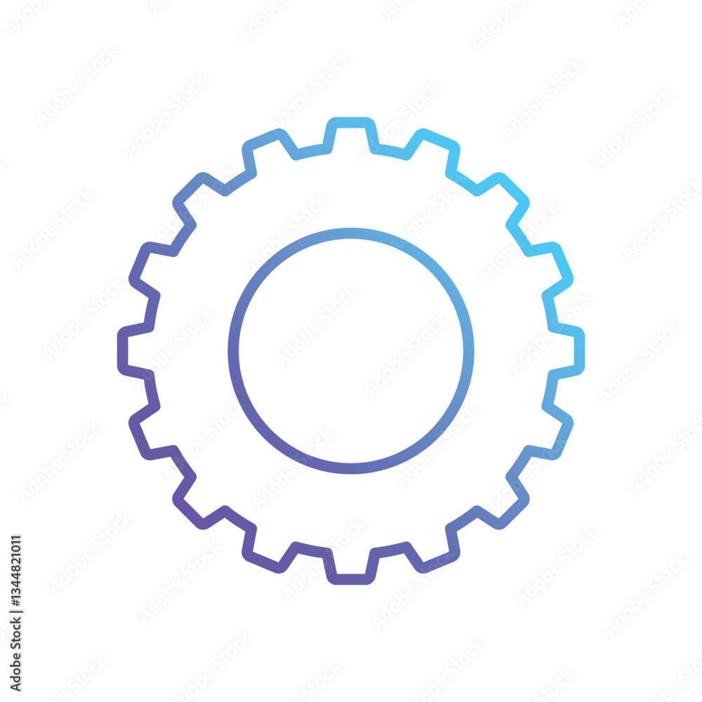 Gear Vector icon Gear Vector icon