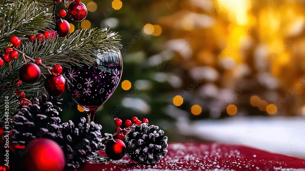 Festive winter drink
