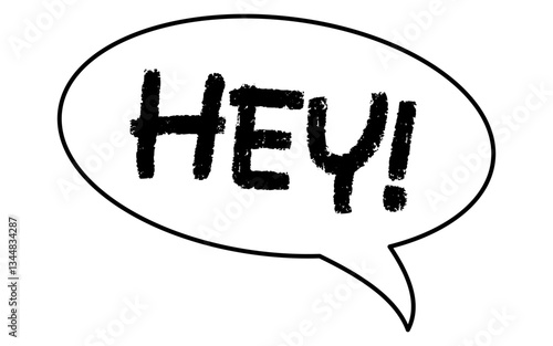 hey speech bubble