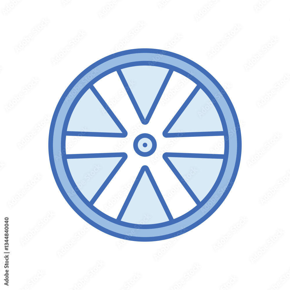 Obraz premium Rim Vector icon