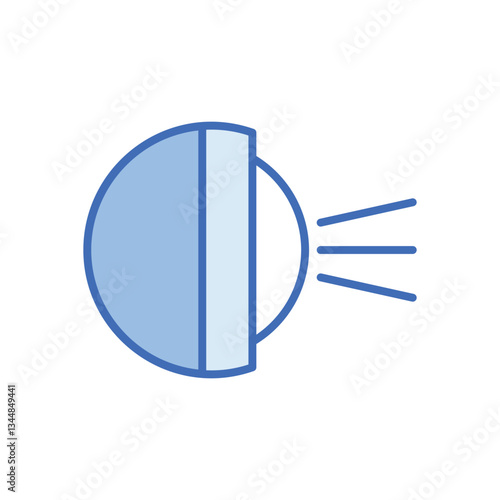 Car light Vector icon