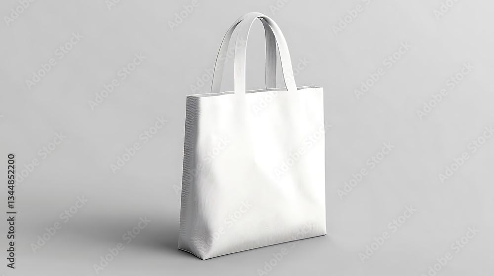 White tote bag mockup, isolated, plain background White tote bag mockup, isolated, plain background