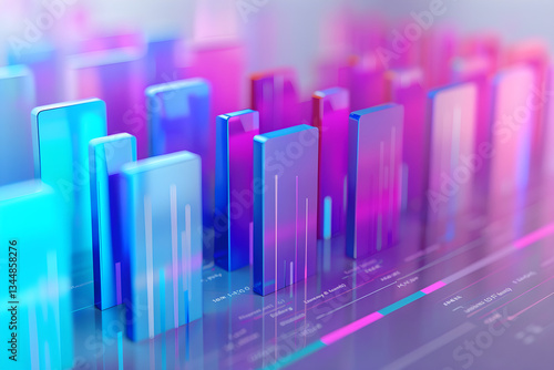 Comprehensive Analysis of VF Disk Usage - Multicolored Bar Chart Illustrations