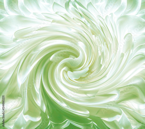 White chrysanthemum on a white background. 