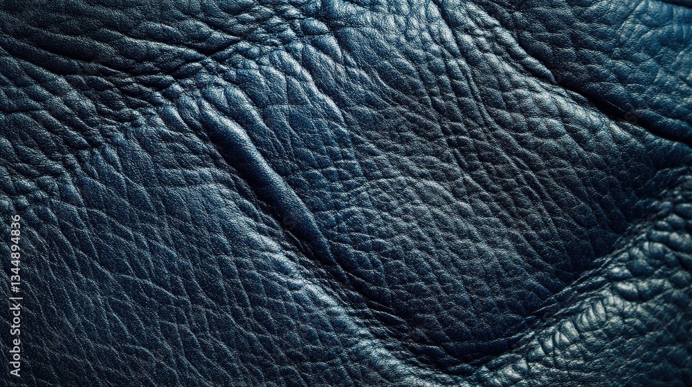 Dark Blue Genuine Leather Texture for Design and Crafts Projects Dark Blue Genuine Leather Texture for Design and Crafts Projects