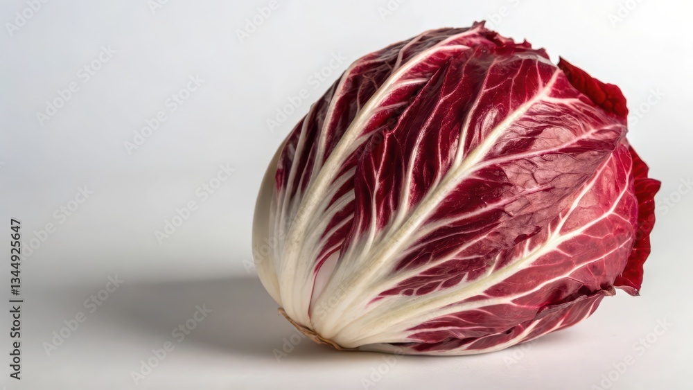 Radicchio on White Background Radicchio on White Background