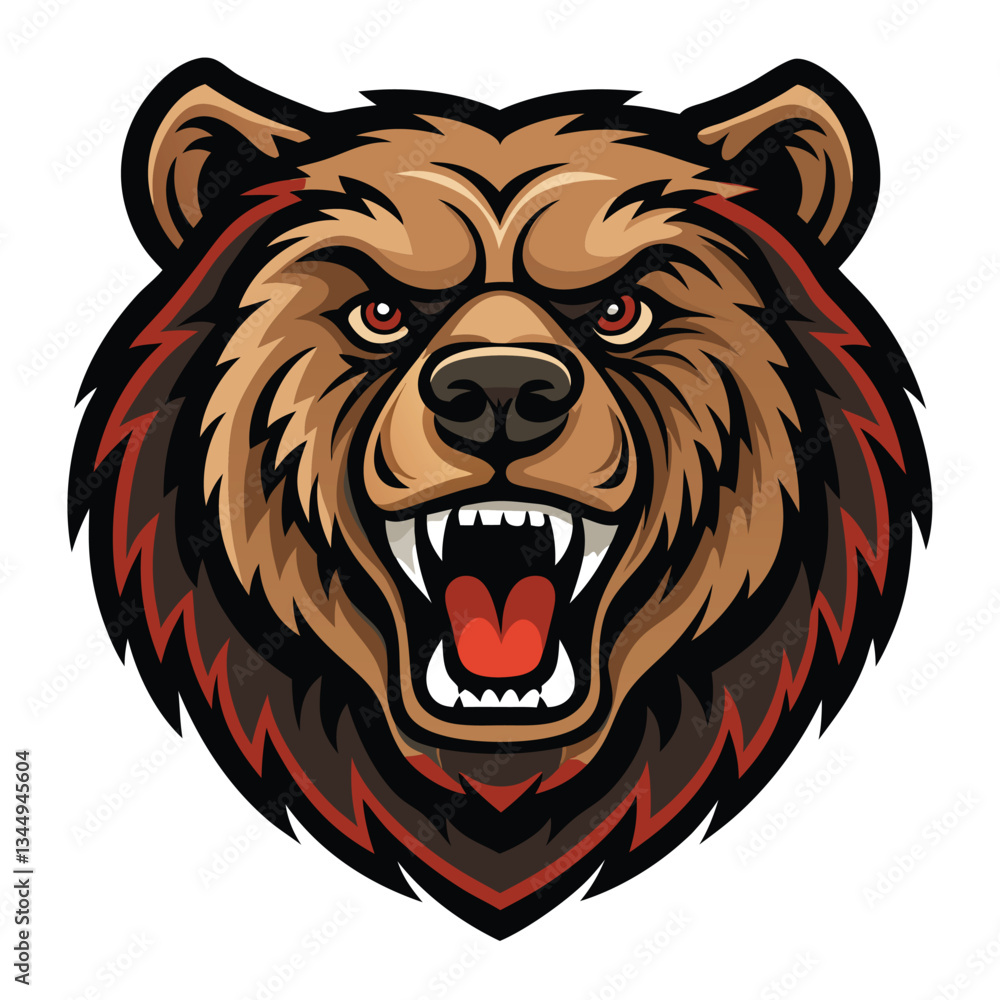 Fototapeta premium Vintage Silhouette Logo Vector Graphic Featuring a Bird and Snake