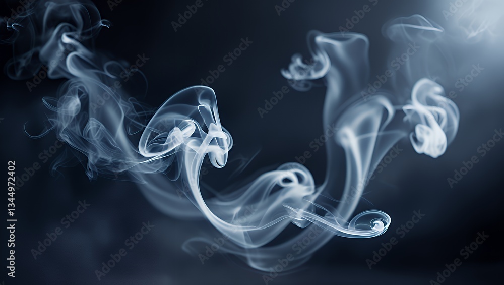 custom made wallpaper toronto digitalSwirling tendrils of smoke dance elegantly in a dark space, softly illuminated