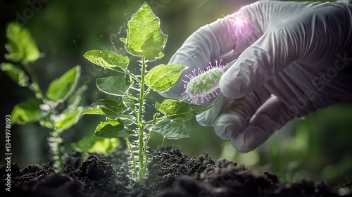 Plant and virus interaction