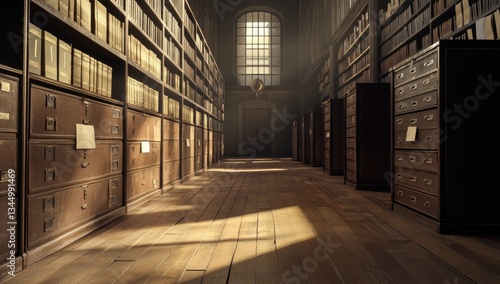 Wallpaper Mural Grand Library Corridor Torontodigital.ca