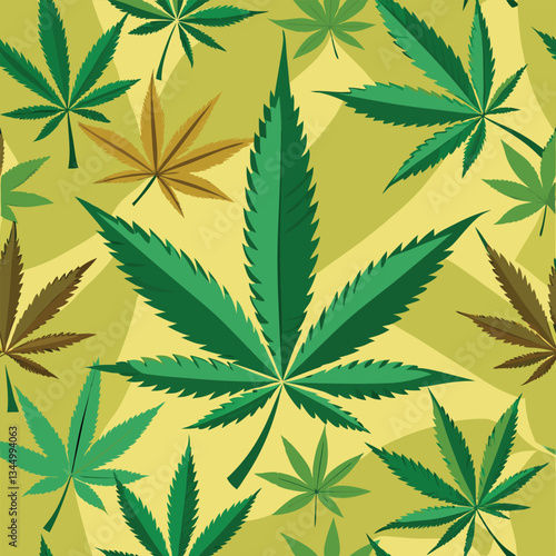 marijuana leaf background